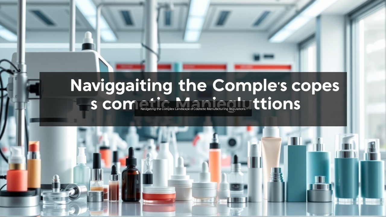 research cosmeceuticals hybrid cosmetic manufacturers logistics